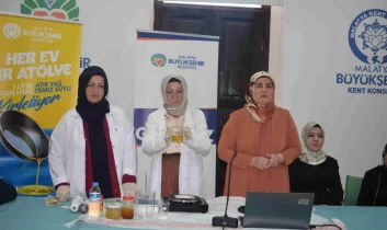 Malatya’da “Her Ev Bir Atölye” projesi ile atıklar hayat buluyor