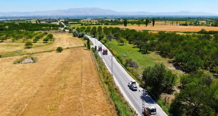 Malatya’da kırsal yollar yenileniyor