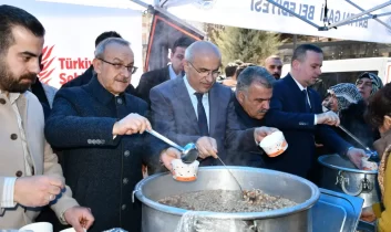 Malatya’da şehitler için aşure etkinliği düzenlendi