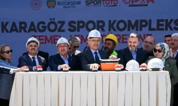 Malatya’da TOKİ Karagöz Spor Kompleksi’nin temeli atıldı