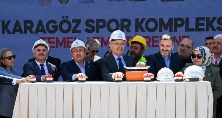 Malatya’da TOKİ Karagöz Spor Kompleksi’nin temeli atıldı