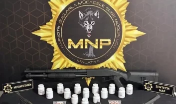 Malatya’da uyuşturucu ve silah operasyonu: 3 şüpheli yakalandı