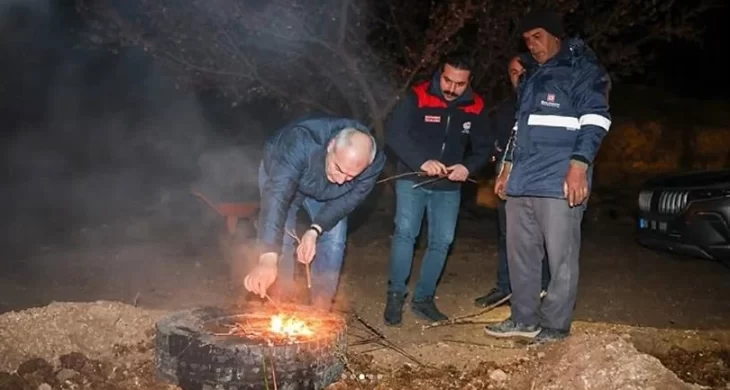 Malatya’da zirai don riskine karşı sahada yoğun mesai