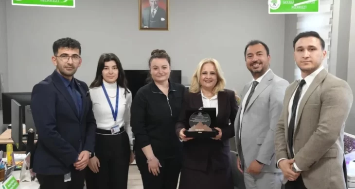 Mamak İstihdam Merkezi iş dünyasıyla kurduğu güçlü iş birliği sayesinde plaketle ödüllendirildi