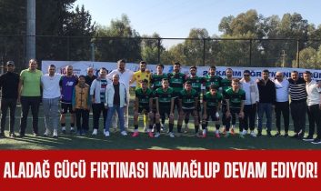 Aladağ Gücü fırtınası namağlup devam ediyor!