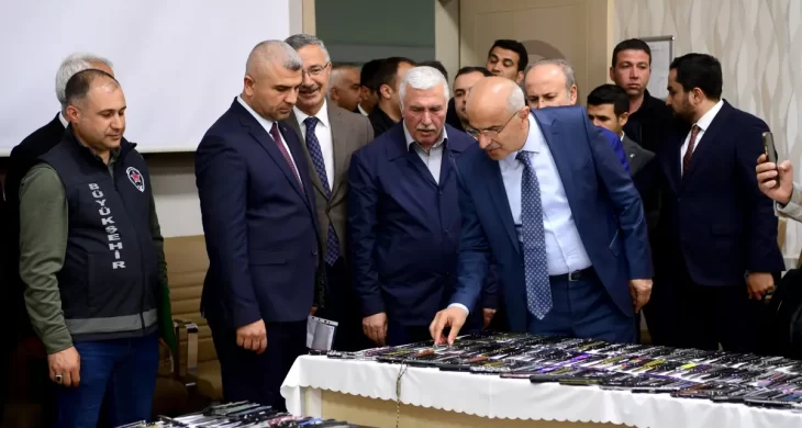 MAŞTİ’de bir yılda binlerce suç aleti yakalandı