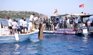 Mavi Vatan nefes aldı: 2 bin metrekare hayalet ağ temizlendi