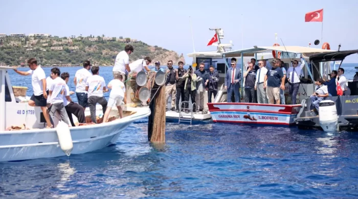 Mavi Vatan nefes aldı: 2 bin metrekare hayalet ağ temizlendi