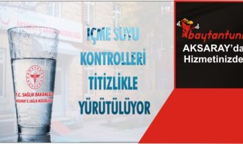 İçme Suyu Kontrolleri Titizlikle Yürütülüyor