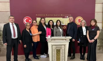 Mecliste Kadın İzleri Projesi heyeti Ankara’da temaslarını sürdürüyor