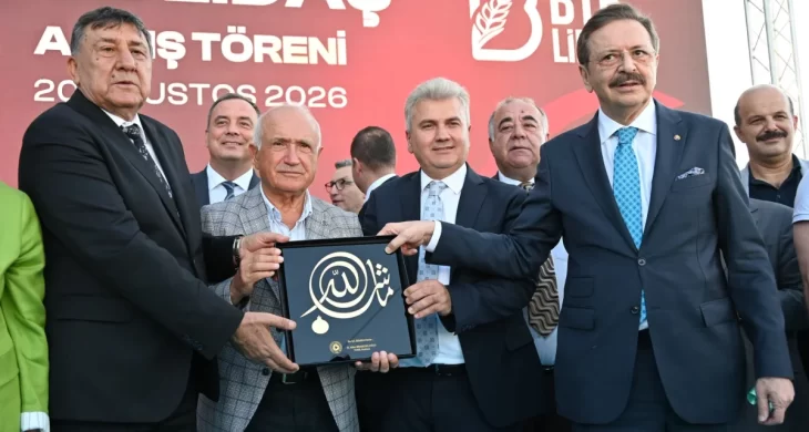 Mehmet Çetin: “Burada üreticimizin alın teri var”