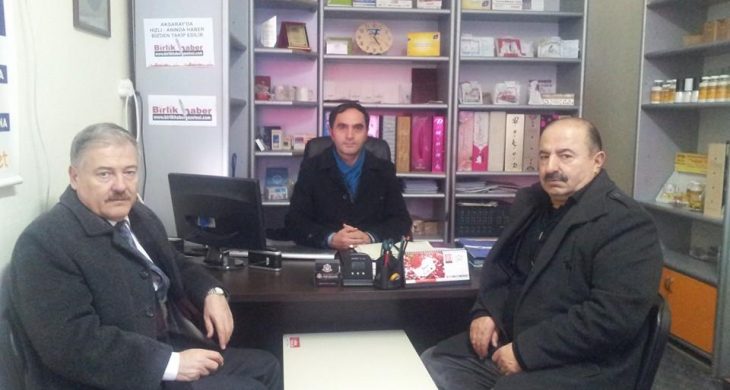 Aksaray Milletvekili A.Adayı Mehmet Ali Merç Gazetemizi ziyaret etti