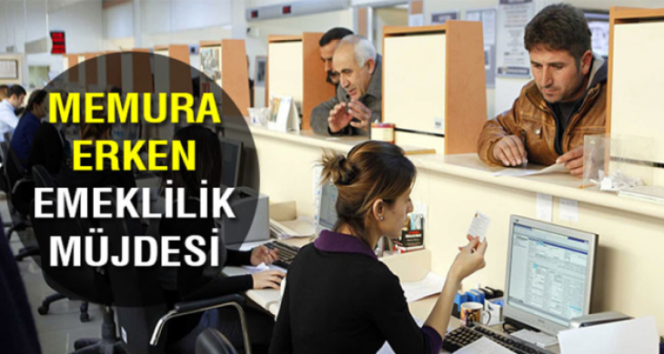 Memura erken emeklilik müjdesi!