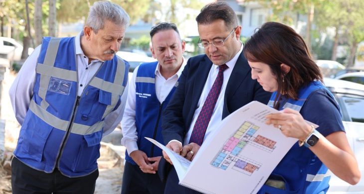 Menteşe’de devam eden yatırımlar yerinde incelendi