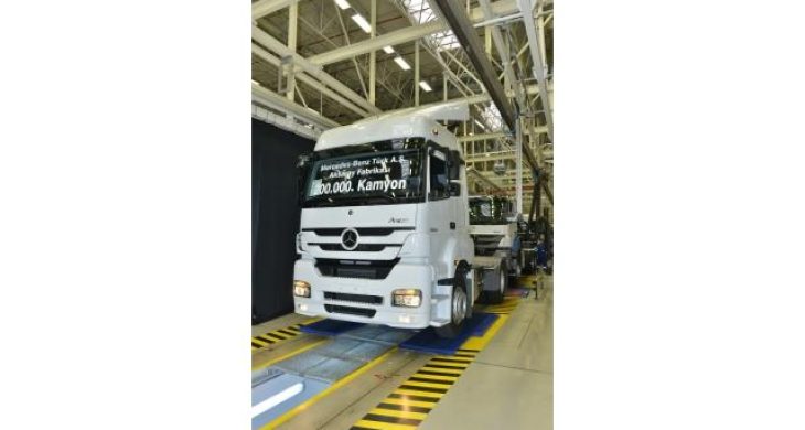 Mercedes-Benz Türk, Türkiye’de 200.000’Inci Kamyonunu Üretti