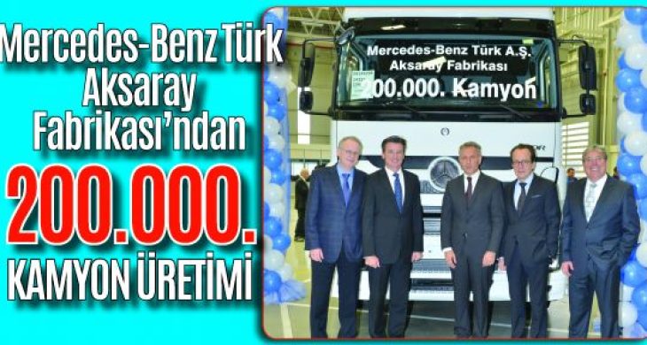 Mercedes-Benz Türk’ten Üretim Rekoru