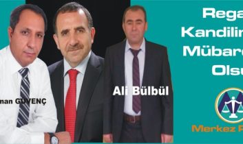 Merkez Parti Regap Kandili Mesajı