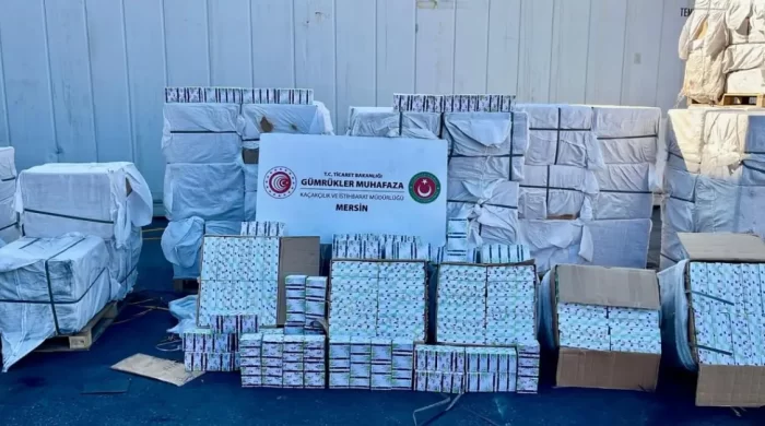 Mersin Limanı’nda 5 milyar liralık kaçak ilaç operasyonu