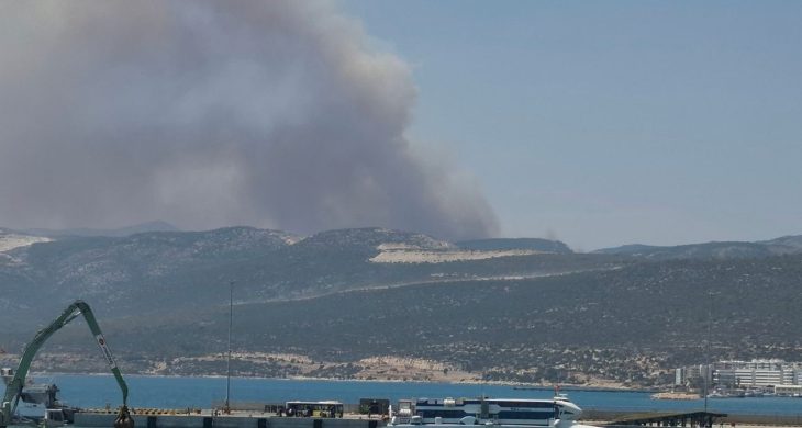 Mersin Silifke’de orman yangını: Havadan ve karadan müdahale sürüyor