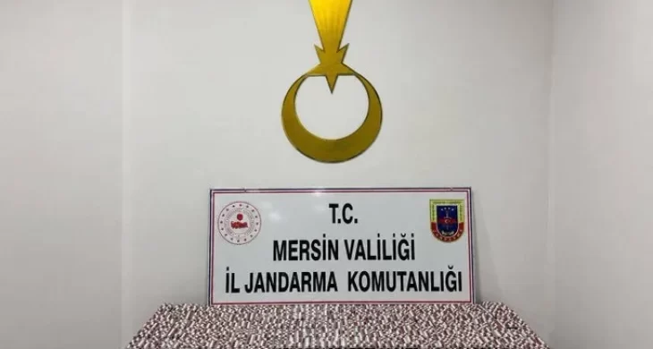 Mersin’de zehir tacirlerine operasyon: 7 bin 256 hap ele geçirildi