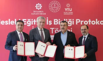 Mesleki Eğitim İş Birliği Protokolü İmzalandı