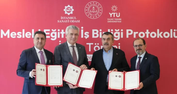 Mesleki Eğitim İş Birliği Protokolü İmzalandı