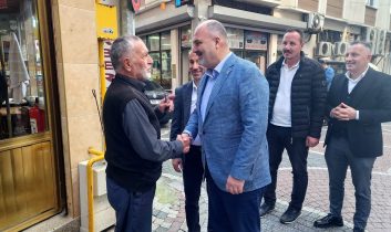 AK Parti Giresun İl Başkanı Mete Bahadır Yılmaz Bulancak  ziyaret etti