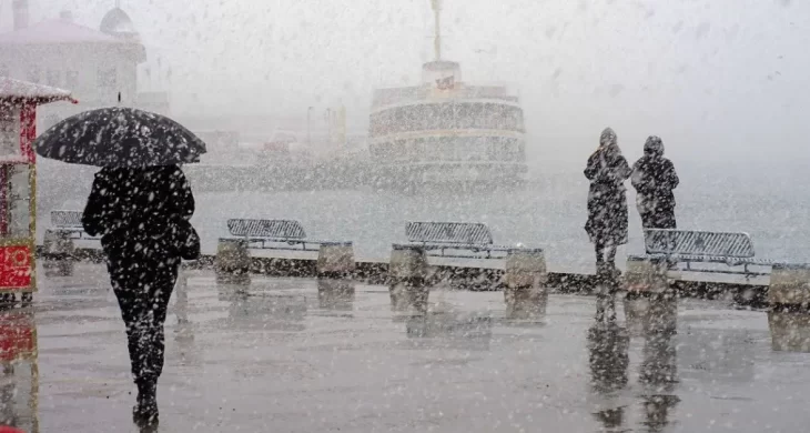 Meteoroloji’den 14 il için sarı kodlu kar ve yağmur uyarısı