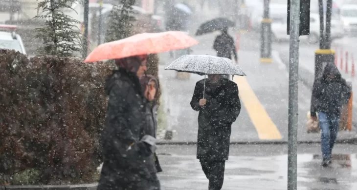 Meteorolojiden uyarı: Sağanak ve kar etkili olacak