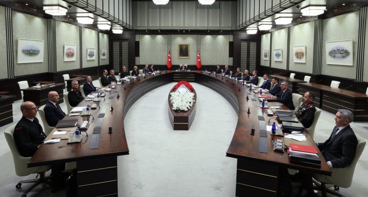 Milli Güvenlik Kurulu, Cumhurbaşkanı Erdoğan başkanlığında toplandı