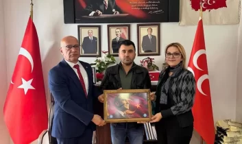 MHP Ardahan İl Başkanı Köseliören’den MHP Kars İl Başkanı Okyay’a kardeşlik ziyareti