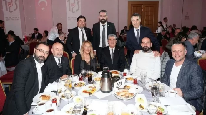 MHP Milletvekilleri ve MYK üyeleri Beşiktaş Başkanı Serdar Adalı’nın Ankara İftarında Bir Araya Geldi