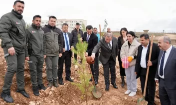 Midyat’ta fidanlar geleceğe nefes oldu