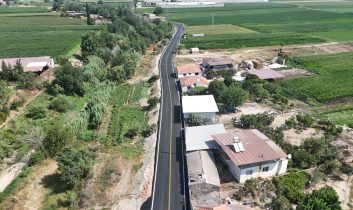 Milas kırsalındaki 80 milyonluk yol yatırımı tamamlandı