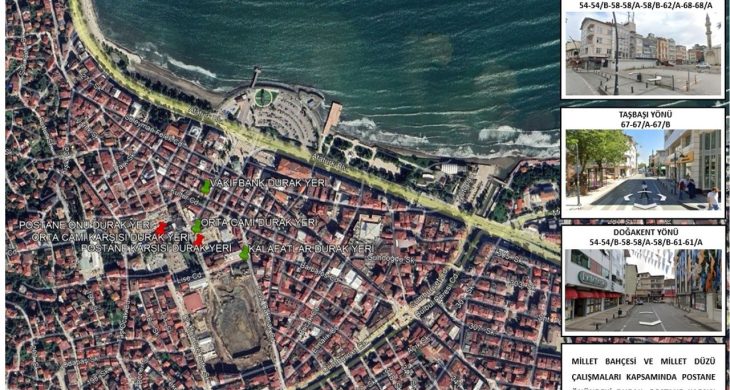 Altınordu’da geçici ulaşım değişikliği