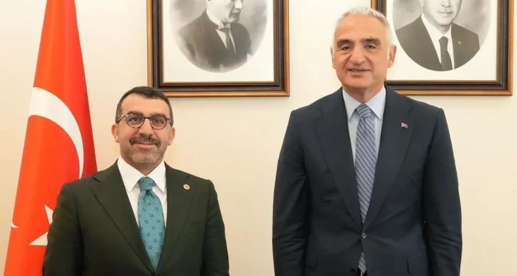 Milletvekili Adem Çalkın’dan Bakan Ersoy’a Kars ziyareti