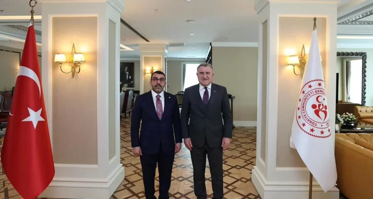 Milletvekili Adem Çalkın’dan Spor Bakanı Osman Aşkın Bak’a Kars ziyareti