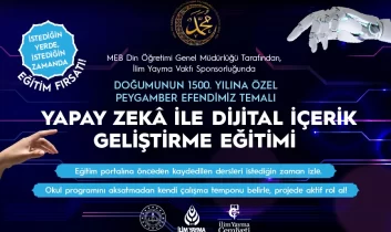 Milli Eğitim Bakanlığı’ndan ücretsiz yapay zeka eğitimi