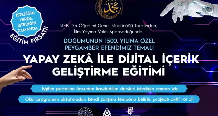 Milli Eğitim Bakanlığı’ndan ücretsiz yapay zeka eğitimi