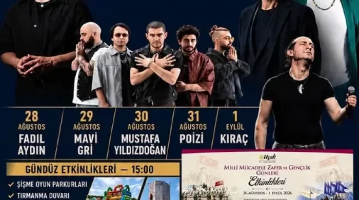 Milli Mücadele, Zafer ve Gençlik Günleri Uşak’ta coşkuyla kutlanacak