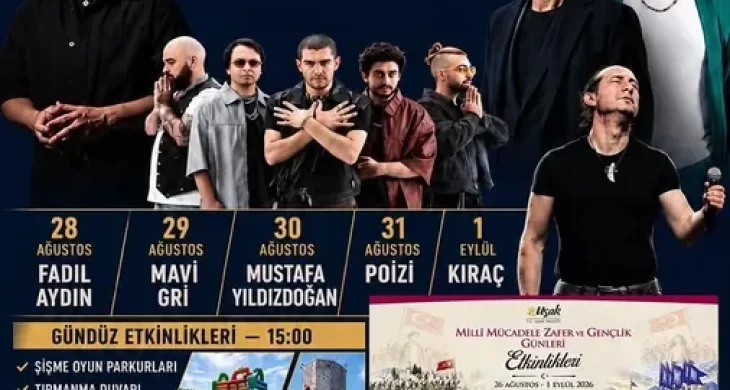 Milli Mücadele, Zafer ve Gençlik Günleri Uşak’ta coşkuyla kutlanacak