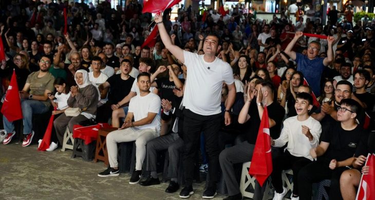 Giresun’da Alperen Şengün’lü milli takım coşkusu