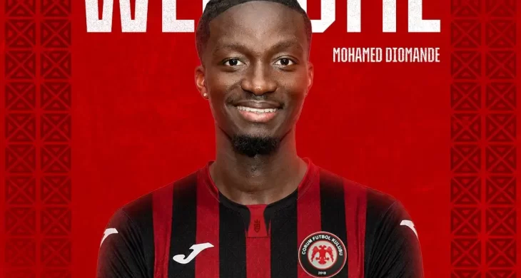 Mohamed Diomande Arca Çorum FK’da!