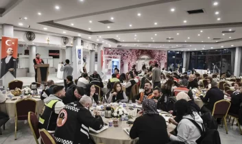 Moto Kuryeler Ankara Büyükşehir Belediyesi’nin İftar sofrasında buluştu