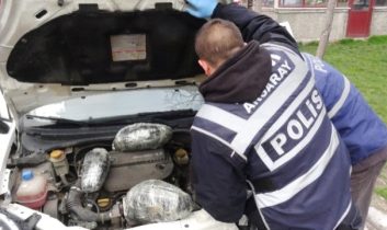 Motor Kaputunda Esrar Çıktı