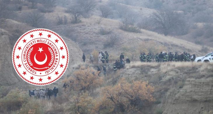 MSB: Düşen askeri kargo uçağının enkazında incelemelere başlandı