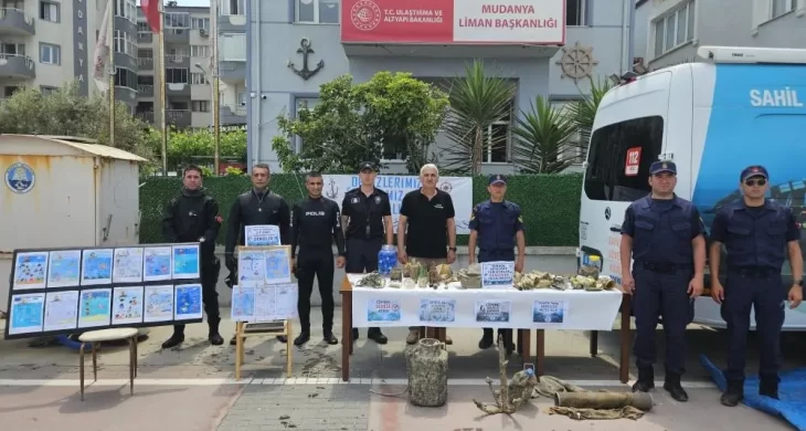 Mudanya’da deniz dibinden çıkanlar ‘Bu kadarı da olmaz’ dedirtti