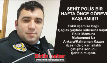 Eskilli Polis Memuru Ankara’daki Çatışmada Şehit Oldu