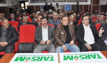 Muhtar ve Çiftçilere Tarsim Eğitimi