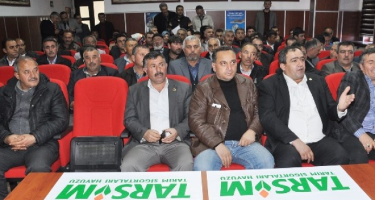 Muhtar ve Çiftçilere Tarsim Eğitimi